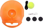Heavy Duty Tennis Training Aid – Self-Rebound Practice Trainer with Elastic Rope and Weighted Base, Perfect Partner for Solo Tennis Training and Ball Control
