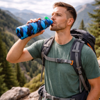 Silicone Foldable Water Bottle – Portable Leak-Proof Collapsible Cup for Outdoor Travel Camping Sports Hydration Solution