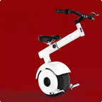 Electric Unicycle Balance Scooter - Smart Self Balancing Personal Transport Device with Hand Support for Easy Travel