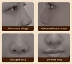 Ultrasonic Nose Lifting Massage Device – Reduces Nasal Swelling, Clears Sinuses, and Lifts Facial Contours with Hot Compress Therapy