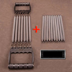 Men’s Spring Chest Expander – Stainless Steel Gym Equipment for Muscle Strength Training, Arm Pulling & Upper Body Workout Power
