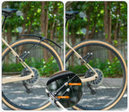 Road Bike & MTB Mudguard Fender – 700C Front and Rear Water Protection for Cleaner, Drier Cycling on Any Terrain