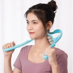 Pressure Point Neck Massager - 6 Wheel Handheld Manual Roller Massager