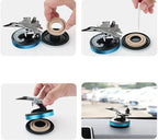Car Solar Rotary Aircraft Air Purifier – Solar Powered Aromatherapy Perfume Diffuser Air Cleaner with 360° Rotation for Fresh Interior Fragrance