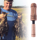 Wooden Duck Call Whistle Hunting Tool – Realistic Sound Turkey Locator Crow Bird Caller Lightweight Outdoor Gear