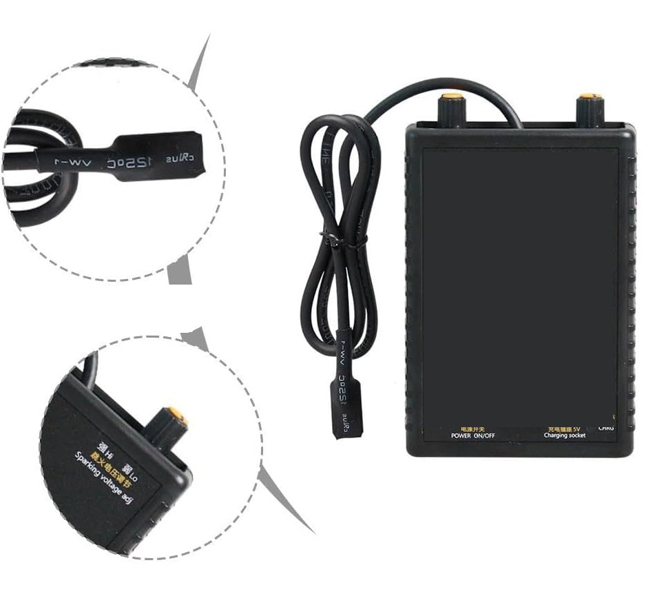 Auto Ignition System Detector – 12V 24V Spark Plug T100 Ignition Signal Tester for Automotive Diagnostics and Engine Performance Testing