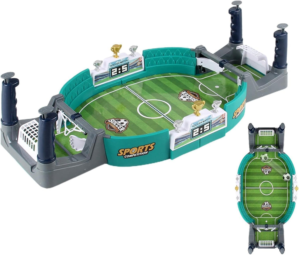 Table Soccer Board Game Set – Portable Desktop Football Toy for Family Parties, Kids Interactive Play and Gift Giving