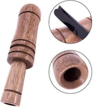 Wooden Duck Call Whistle Hunting Tool – Realistic Sound Turkey Locator Crow Bird Caller Lightweight Outdoor Gear