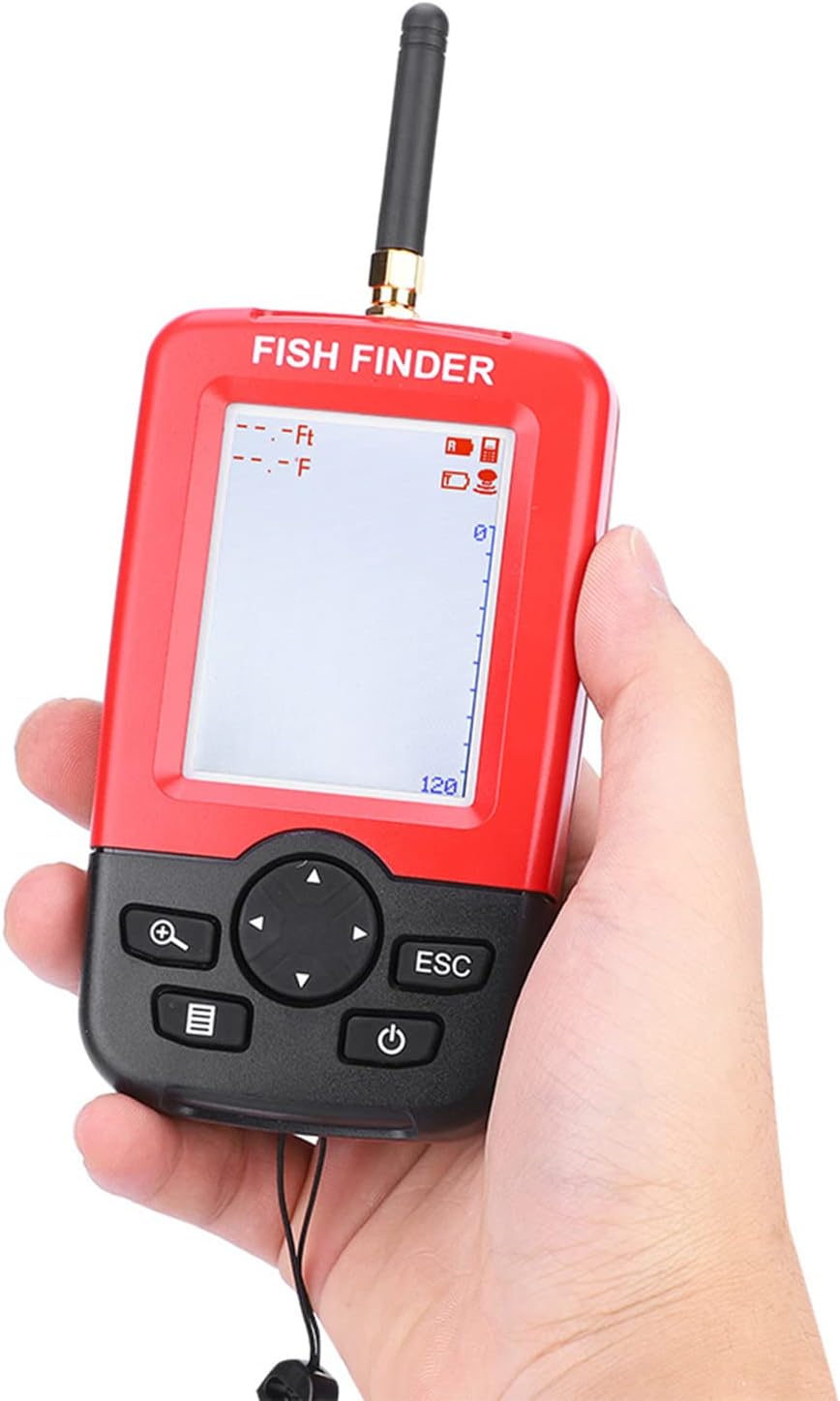 Wireless Fish Finder – Smart Sonar Sensor Depth Echo Sounder for Lake, Sea & Saltwater Fishing Adventures