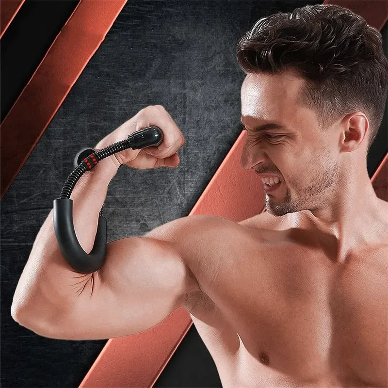 Forearm Strengthener Grip Trainer - Adjustable Hand Grip Exerciser for Wrist Arm Muscle Training, Portable Fitness Equipment for Home Gym