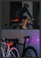 Smart Sensor Bike Tail Light – Waterproof COB Cycling Safety Light with Multiple Modes