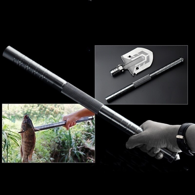 Indestructible Survival Shovel – Folding Shovel Set with Manganese Steel Head