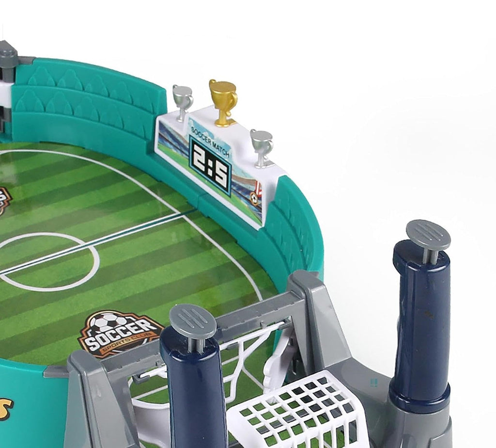 Table Soccer Board Game Set – Portable Desktop Football Toy for Family Parties, Kids Interactive Play and Gift Giving