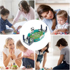 Table Soccer Board Game Set – Portable Desktop Football Toy for Family Parties, Kids Interactive Play and Gift Giving