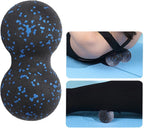 Yoga Roller Peanut Ball Set – 3pcs. EPP Foam Massager for Deep Tissue Back Pain Relief and Muscle Recovery Therapy