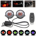 Devil’s Eyes LED Car Lights – 6-Mode Dynamic Demon Eye Lens, USB-Powered 12V Automotive Bulbs with Adjustable Patterns for Custom Car Lighting