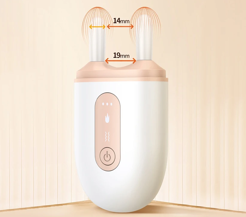 Ultrasonic Nose Lifting Massage Device – Reduces Nasal Swelling, Clears Sinuses, and Lifts Facial Contours with Hot Compress Therapy