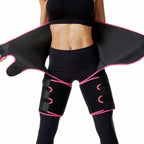 Neoprene Thigh Trimmer and Slimming Belt – Sweat Shapewear for Women to Burn Fat, Sculpt Legs, and Enhance Waistline Definition