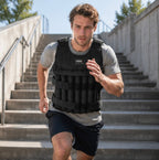 Adjustable Weighted Vest - Fitness Training Vest for Strength Workout, Portable Weight Vest for Men Women Gym Exercise