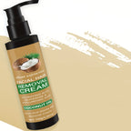 Painless Coconut Hair Removal Cream – 5-Minute Removal, Gentle, Non-Irritating Formula for Legs, Lips, Armpits, Bikini & More