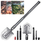 Indestructible Survival Shovel – Folding Shovel Set with Manganese Steel Head
