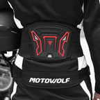 Motocross Motorcycle Waist Protector – Professional Riding Belt for Cycling, Motorbike Sports, and Lower Back Protection