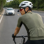 Bike Rearview Mirror Glasses – Mini Cycling Mirror for Helmet or Eyewear with Enhanced Road Safety Visibility
