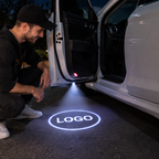 Universal Car Door Welcome Projector – HD LED Ghost Shadow Logo Light with Emblem Projection for Stylish Nighttime Vehicle Interior Decoration