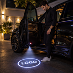 Universal Car Door Welcome Projector – HD LED Ghost Shadow Logo Light with Emblem Projection for Stylish Nighttime Vehicle Interior Decoration