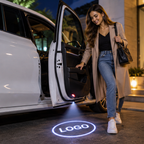 Universal Car Door Welcome Projector – HD LED Ghost Shadow Logo Light with Emblem Projection for Stylish Nighttime Vehicle Interior Decoration