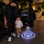 Universal Car Door Welcome Projector – HD LED Ghost Shadow Logo Light with Emblem Projection for Stylish Nighttime Vehicle Interior Decoration