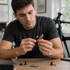 Road Bike Brake Pads – Lightweight Aluminum Alloy C Brake Shoes with Durable Rubber for Reliable Cycling Performance