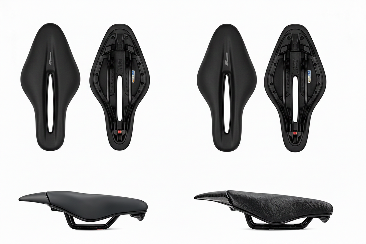 Printed Bike Saddle – 3D  Lightweight MTB and Road Bicycle Seat for Triathlon, Racing and Long Distance Comfort