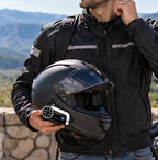 PRO Motorcycle Intercom – Bluetooth Helmet Headset with Video Recording, Wireless Communication and Hands-Free Riding Connectivity
