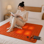 Outdoor Heated Sleeping Mat - USB Powered Camping Heating Pad with Adjustable Temperature and Multiple Heating Zones