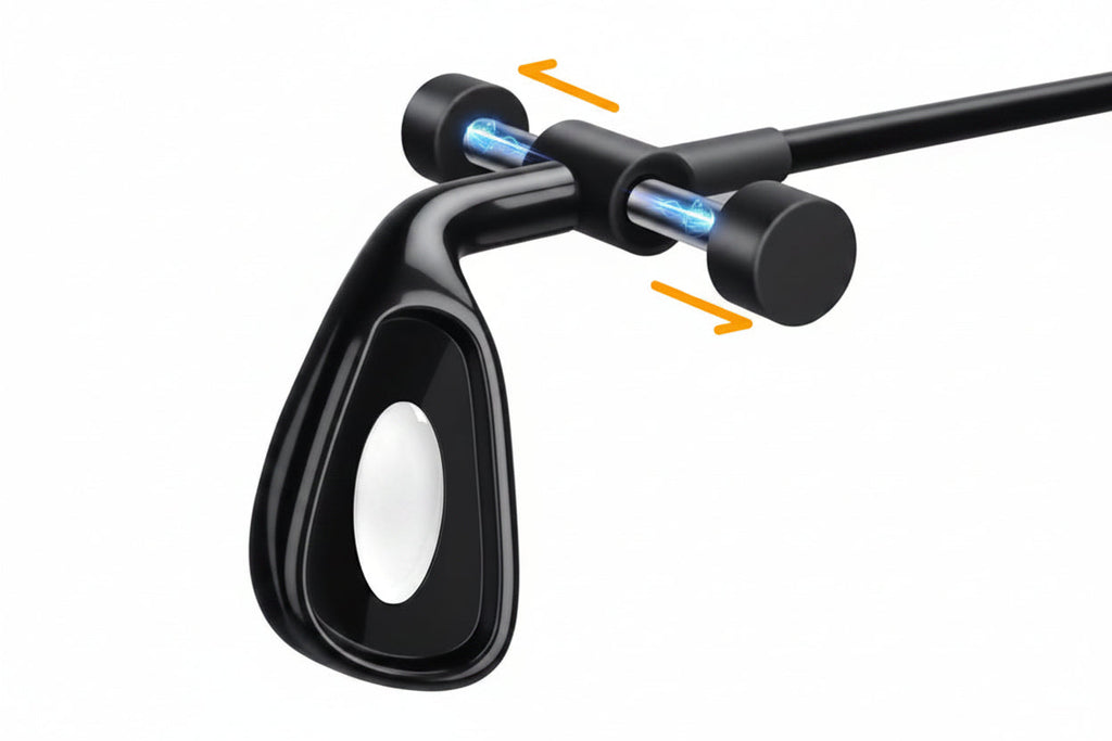 Baseball Swing Training Aid – Batting Practice Corrector with Sound Feedback for Better Posture, Power, Timing and Hitting Accuracy