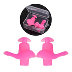 Waterproof Silicone Swimming Ear Plugs – Soft Reusable Swim Earplugs for Noise Reduction and Ear Protection