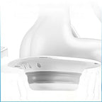 Foldable Sitz Bath for Postpartum and Everyday Use - Collapsible Over-Toilet Soaking Basin with Bulb Rinse Pump and Flat-Fold Storage