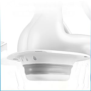Foldable Sitz Bath for Postpartum and Everyday Use - Collapsible Over-Toilet Soaking Basin with Bulb Rinse Pump and Flat-Fold Storage