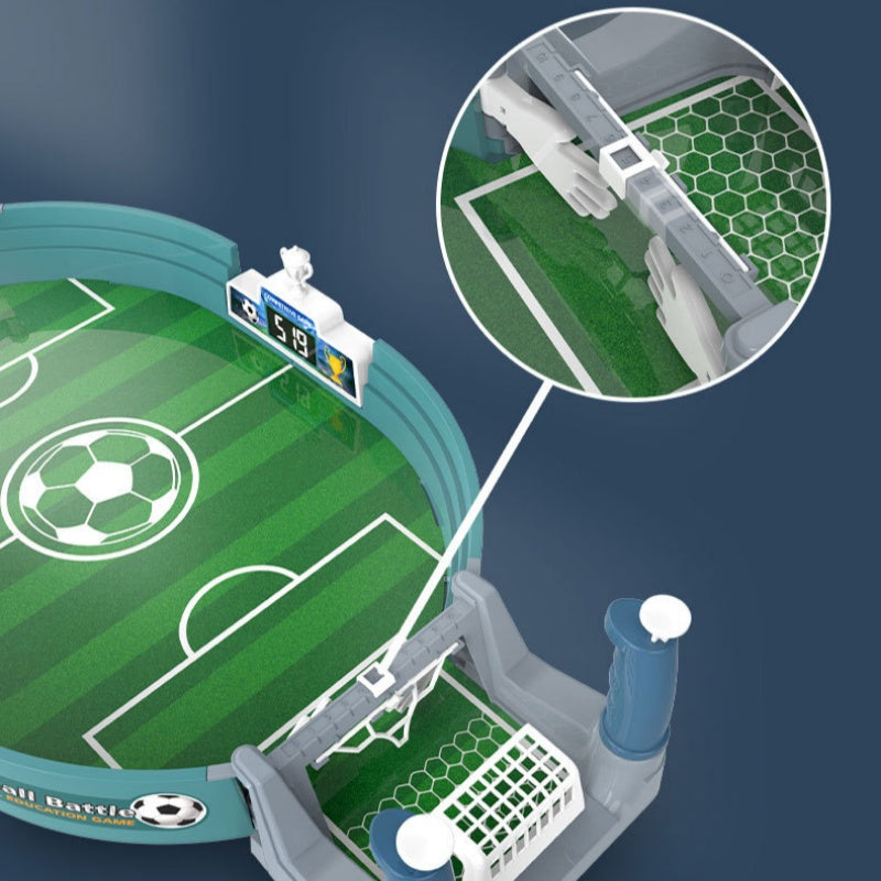 Table Soccer Board Game Set – Portable Desktop Football Toy for Family Parties, Kids Interactive Play and Gift Giving
