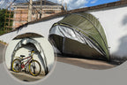 Portable Motorcycle Garage Tent – Outdoor Hanging Storage Shelter for Motorbikes, Speedway Equipment and Weather-Protected Parking, Model CZX-507