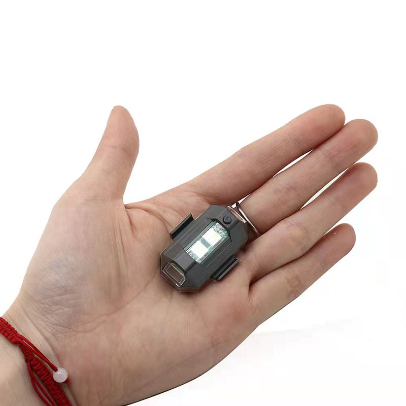LED Anti-Collision Warning Light - 7-Color Strobe RC Drone Flash, Motorcycle Turn Signal Indicator for High-Visibility Safety