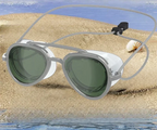 Anti-Fog Swimming Goggles – HD Full View Waterproof Retro Swim Glasses for Adult Water Sports, Beach and Pool Use