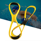 Figure-8 Swimming Forearm Trainer – Wear-Resistant Stroke Aid for Backstroke and Breaststroke Practice, Improving Arm Position, Fulcrum Control and Technique