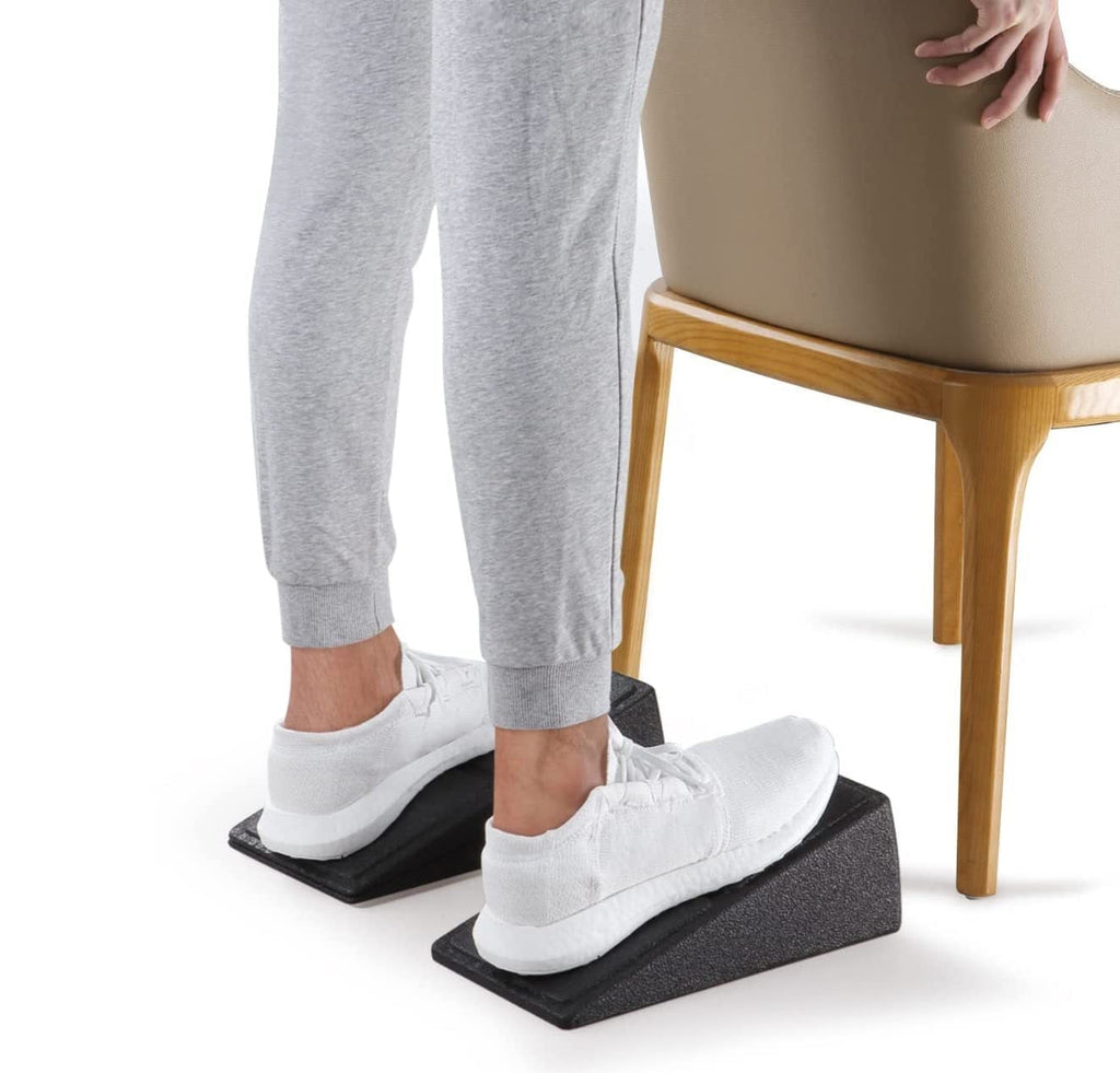 Yoga Bricks Squat Wedge Blocks – Adjustable Non-Slip Slant Boards for Stretching, Strength Training and Improved Flexibility Support