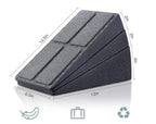 Yoga Bricks Squat Wedge Blocks – Adjustable Non-Slip Slant Boards for Stretching, Strength Training and Improved Flexibility Support