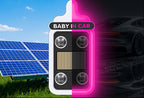 Solar Car Decorative Warning Lights – LED Ambient Bottle Lights for Triangle and Rear Windows with Eye-Catching Automotive Safety Styling