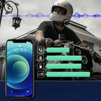 PRO Motorcycle Intercom – Bluetooth Helmet Headset with Video Recording, Wireless Communication and Hands-Free Riding Connectivity