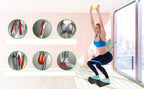 Yoga Bricks Squat Wedge Blocks – Adjustable Non-Slip Slant Boards for Stretching, Strength Training and Improved Flexibility Support