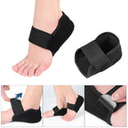 Silicone Heel Pads – Invisible Height Increase Insoles with Arch Support, Comfortable Foot Cushion for Pain Relief